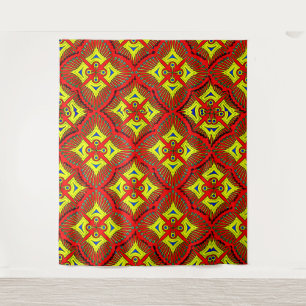 Colourful 3D Digital Tapestry – Extra-Large 88"x10