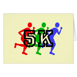 Colourful 5K runners