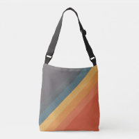 Colourful 70s 80s Retro Striped Stripes