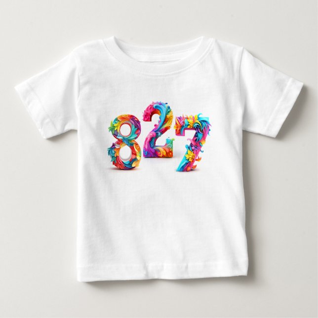 Colourful 827 baby T-Shirt (Front)