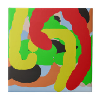 colourful 8886 abstract art tile