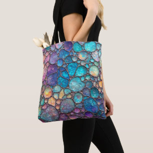 Colourful Abalone Bubbles Tote Bag