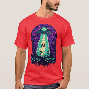 Colourful Abduction Beam Up T-Shirt