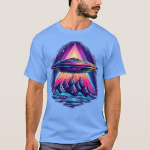 colourful above mountain range T-Shirt