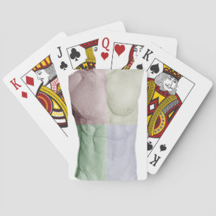 Colourful Abs Playing Cards
