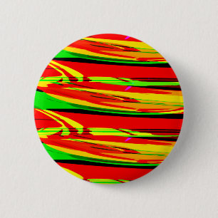 Colourful Abstract 6 Cm Round Badge