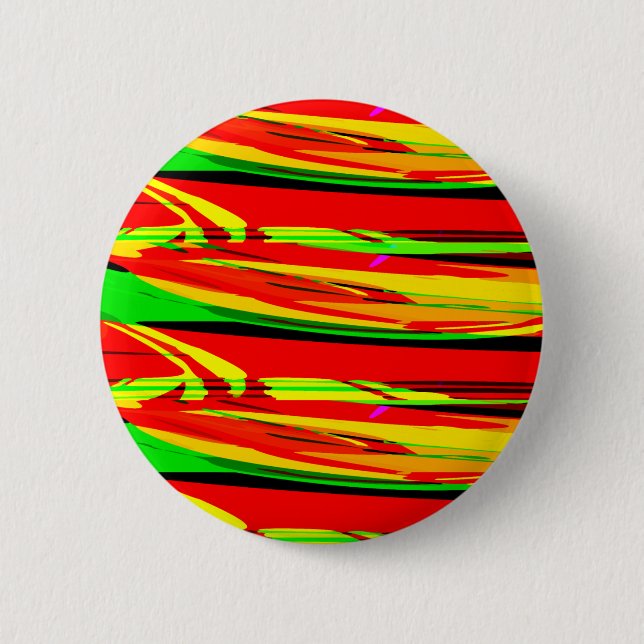 Colourful Abstract 6 Cm Round Badge (Front)