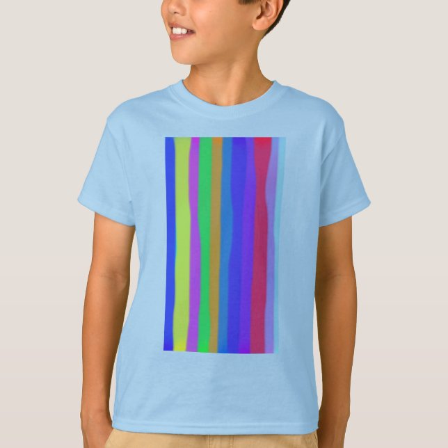 Colourful Abstract Art 20 T-Shirt (Front)