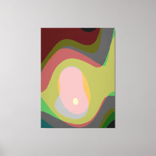 Colourful Abstract Art 921 Canvas Print