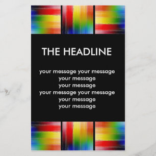 colourful Abstract art Flyer