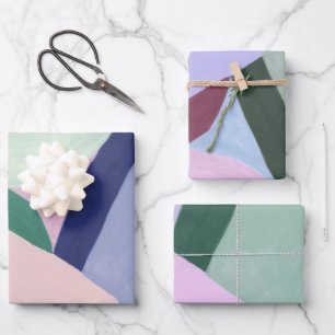 Colourful Abstract Art Wrapping Paper