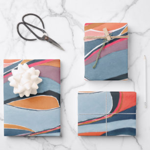 Colourful Abstract Art Wrapping Paper