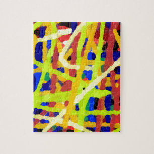 Colourful Abstract Artwork Jigsaw Puzzle