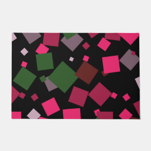 Colourful abstract background doormat