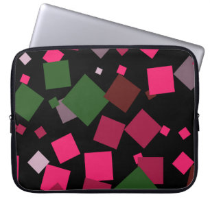 Colourful abstract background laptop sleeve