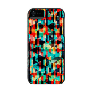 Colourful abstract bright element design incipio watson™ iPhone 5 wallet case