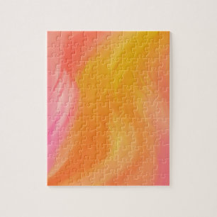 Colourful Abstract Brush Strokes Gradient Ombre Jigsaw Puzzle