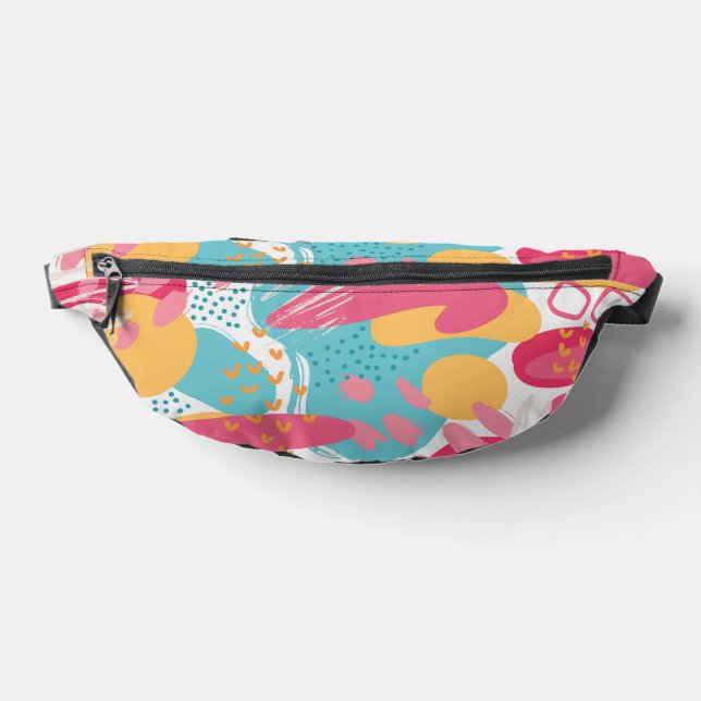 Colourful Abstract Bum Bags (Lay Down)