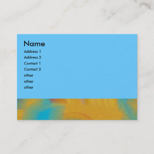 colourful abstract business card