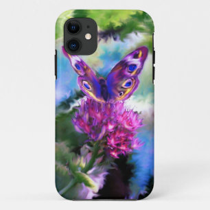 Colourful Abstract Butterfly Painting Case-Mate iPhone Case