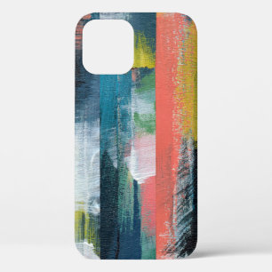 Colourful abstract collage. iPhone 12 case