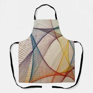 Colourful Abstract Cooking Apron