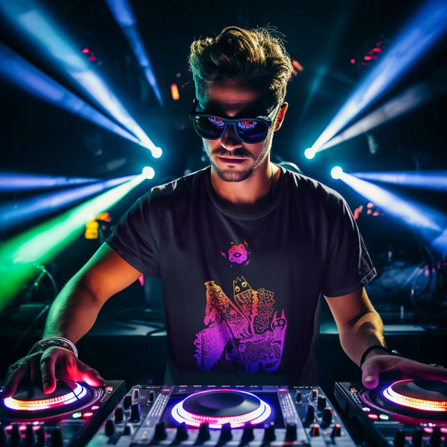 Colourful Abstract Cool T-Shirt (Creator Uploaded)