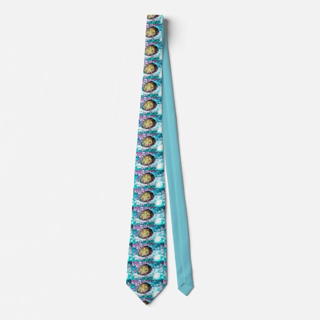 Colourful Abstract Coral Reef Tie (Front)