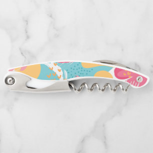 Colourful Abstract Corkscrew