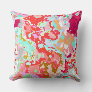 Colourful Abstract Cushion