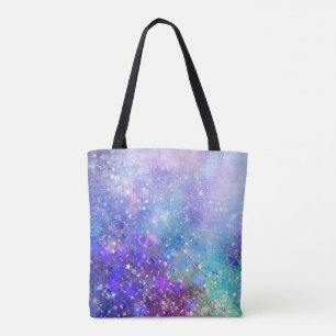 Colourful Abstract Deep Space Background Tote Bag