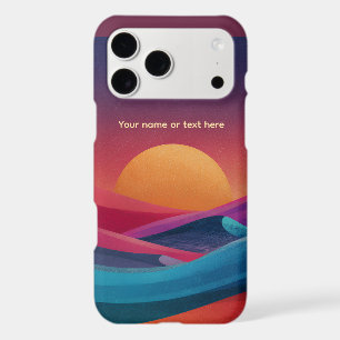Colourful Abstract Desert Sunset Personalised