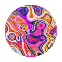 Colourful Abstract Design in Focus