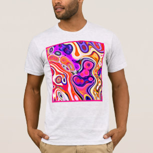Colourful Abstract Design in Focus T-Shirt