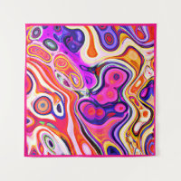 Colourful Abstract Design in Focus