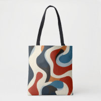 Colourful Abstract Design Tote Bag