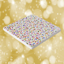 Colourful Abstract Dot Pattern Ink