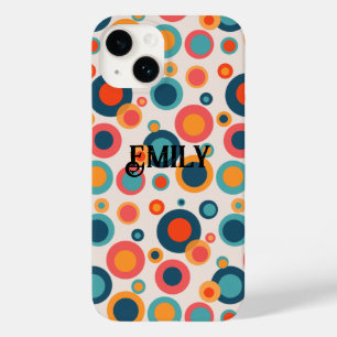 Colourful Abstract Dots Case-Mate iPhone 14 Case