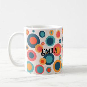 Colourful Abstract Dots Coffee Mug