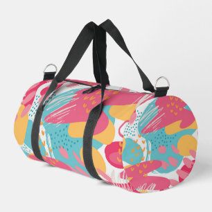 Colourful Abstract Duffle Bag