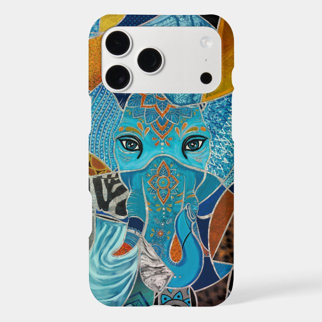 Colourful Abstract Elephant composition (Back)