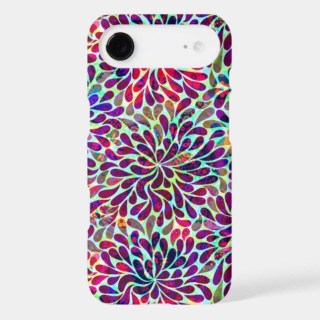 Colourful Abstract Floral Design Case-Mate Samsung Galaxy Case (Back)