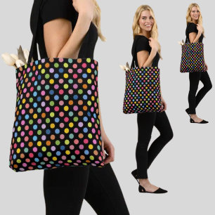Colourful Abstract Floral Pattern T Tote Bag