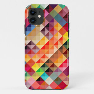 Colourful Abstract Geometric Case-Mate iPhone Case