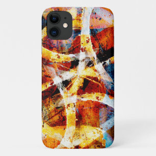Colourful abstract graffiti Case-Mate iPhone case