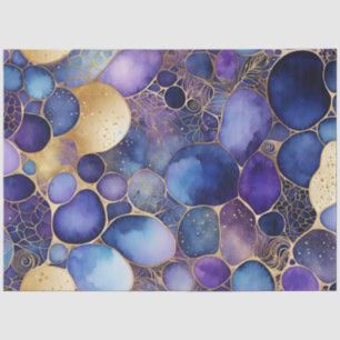 Colourful Abstract Ink Art Tissue Paper