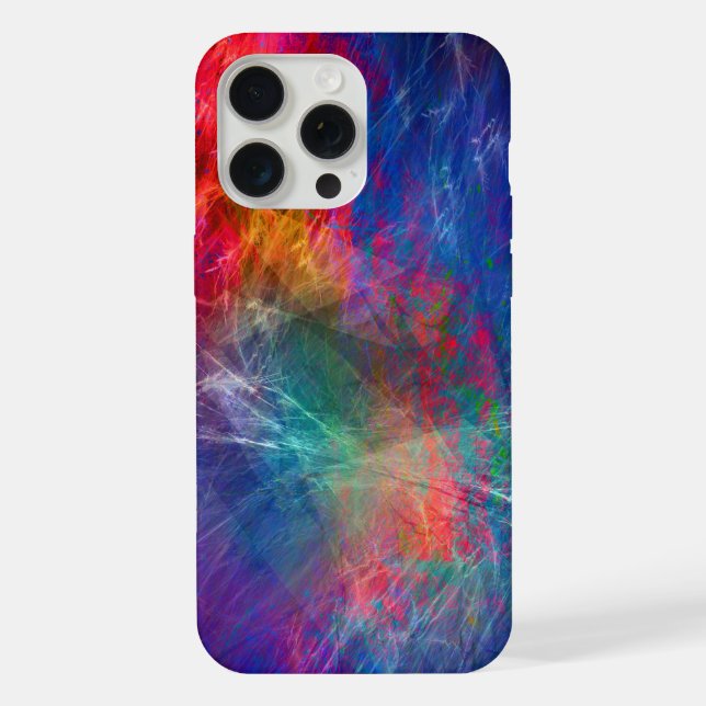 Colourful Abstract iPhone Case (Back)