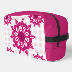 Colourful Abstract Kaleidoscope Flower Pattern Thr Dopp Kit