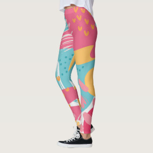 Colourful Abstract Leggings