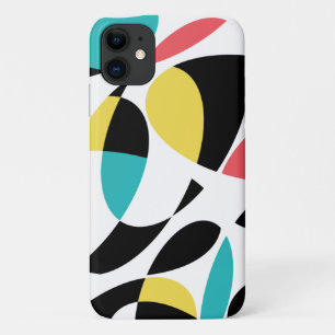 Colourful, abstract, modern, fun geometric pattern Case-Mate iPhone case